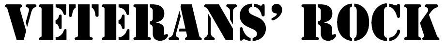 Stencil Font Logo